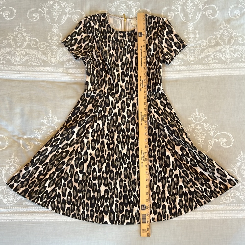 Kate Spade Leopard Flared Dress - Picture 9 of 16